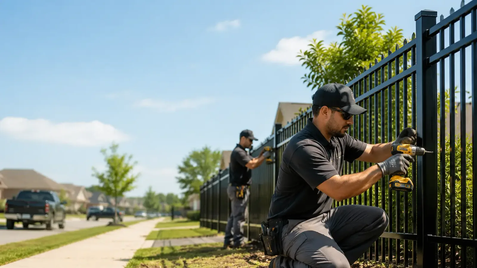 Metal Fence Installation in Leckrone, PA